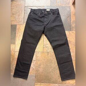 Todd Snyder Men's Black Slim Jeans